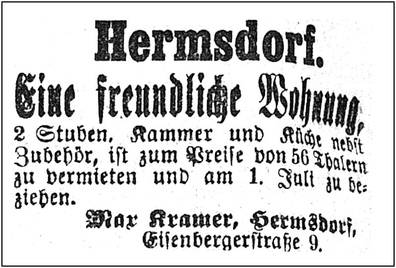 1902-06-17 Hdf Kramer Wohnung